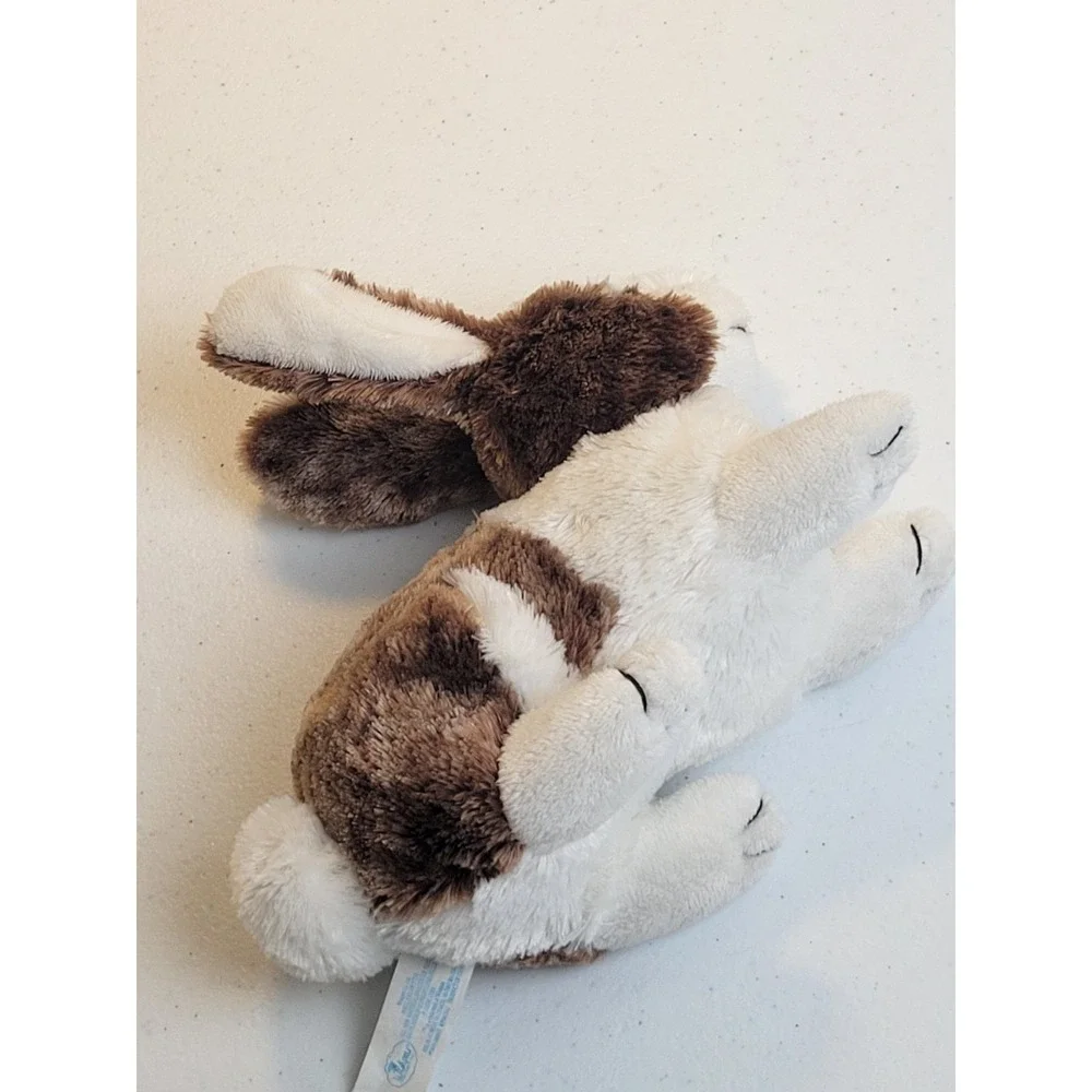 Wishpets Harvey Bunny Rabbit Stuffed Animal Plush Vintage 2004 Brown White 9